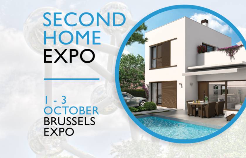  Second Home Expo 2016, van 1 tot 3 oktober in Brussel